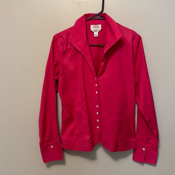 Talbots wrinkle resistant stretch blouse size 8 - Picture 1 of 5
